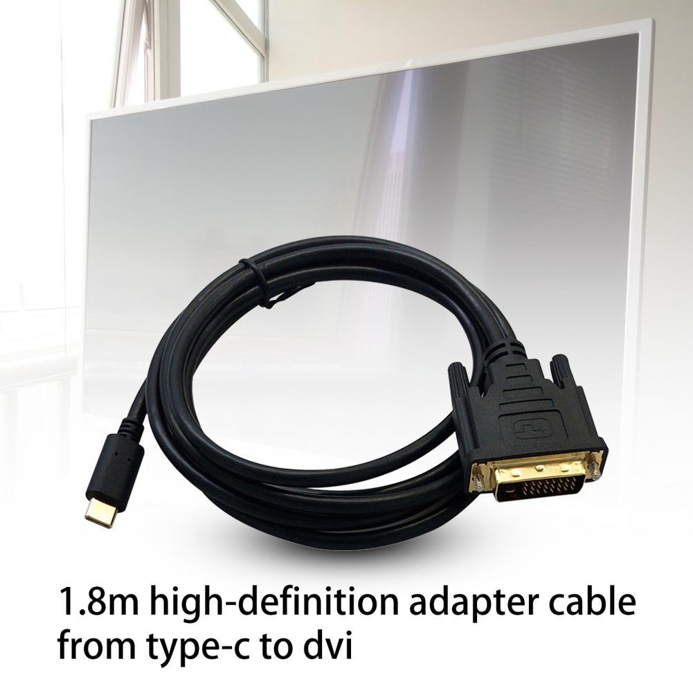 ޴ 4K USB C-DVI ̺, USB Ÿ C-DVI    ̺, ǻ ޴ TV, 1.8m
